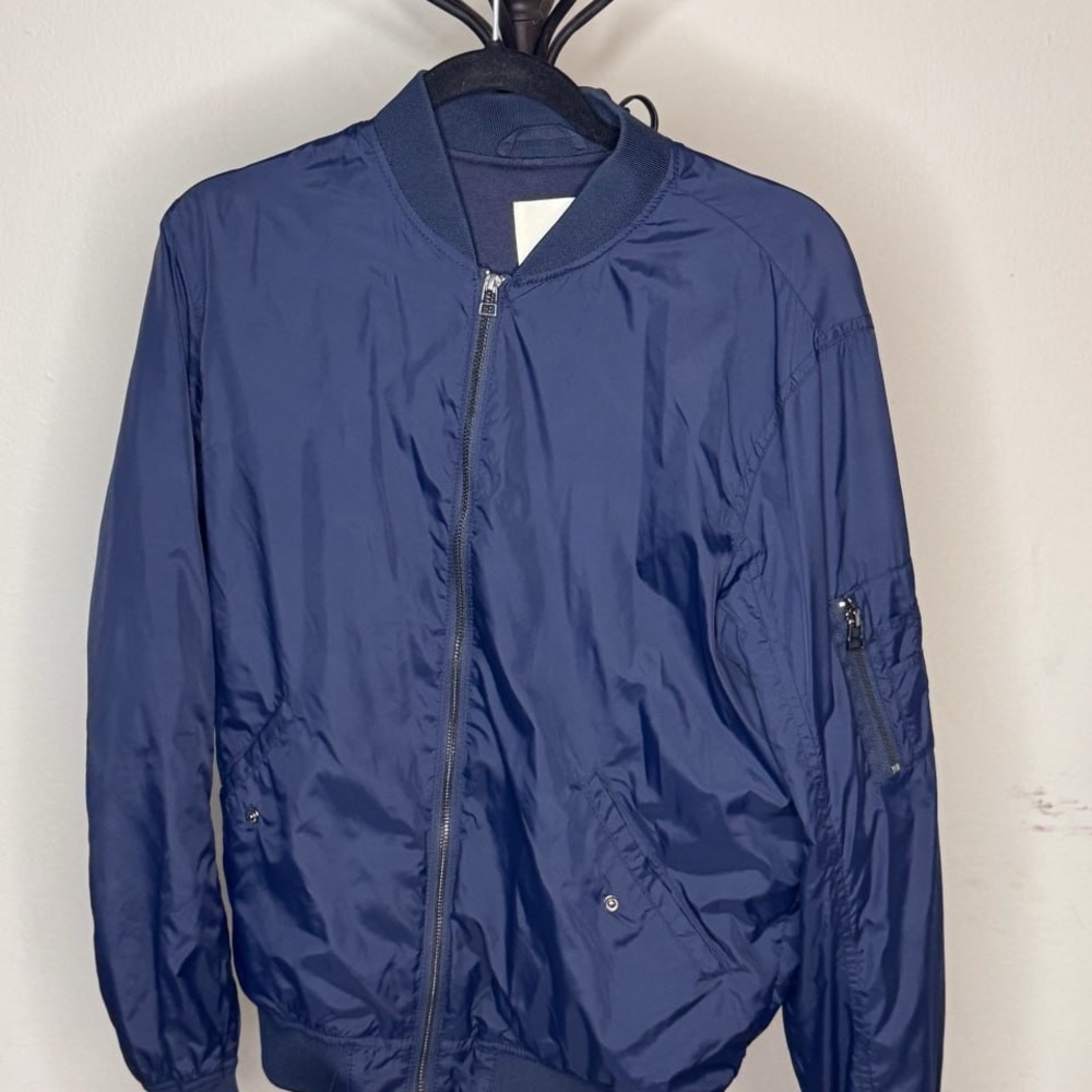 H&M Navy Bomber Jacket